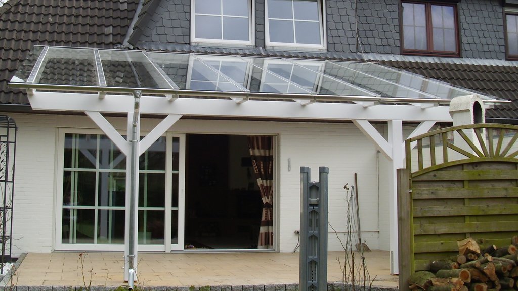 Terrassenüberdachung aufs Dach montieren für Hamburg Terrassenüberdachung aufs Dach montiert